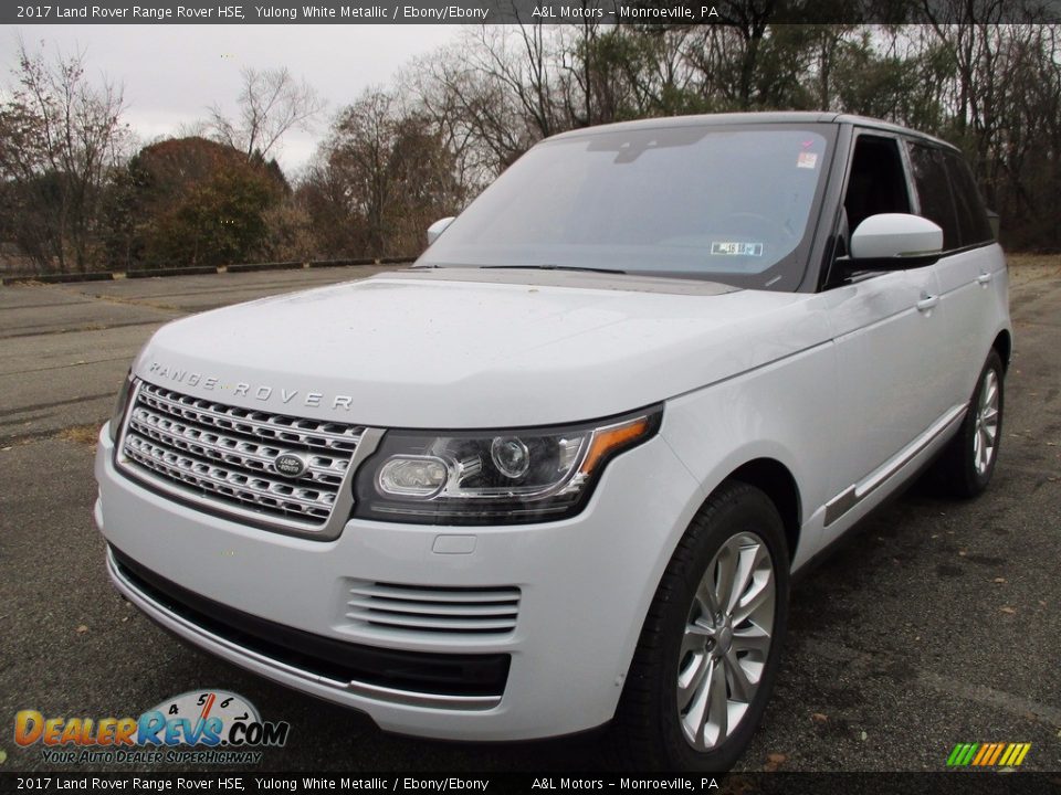 2017 Land Rover Range Rover HSE Yulong White Metallic / Ebony/Ebony Photo #8