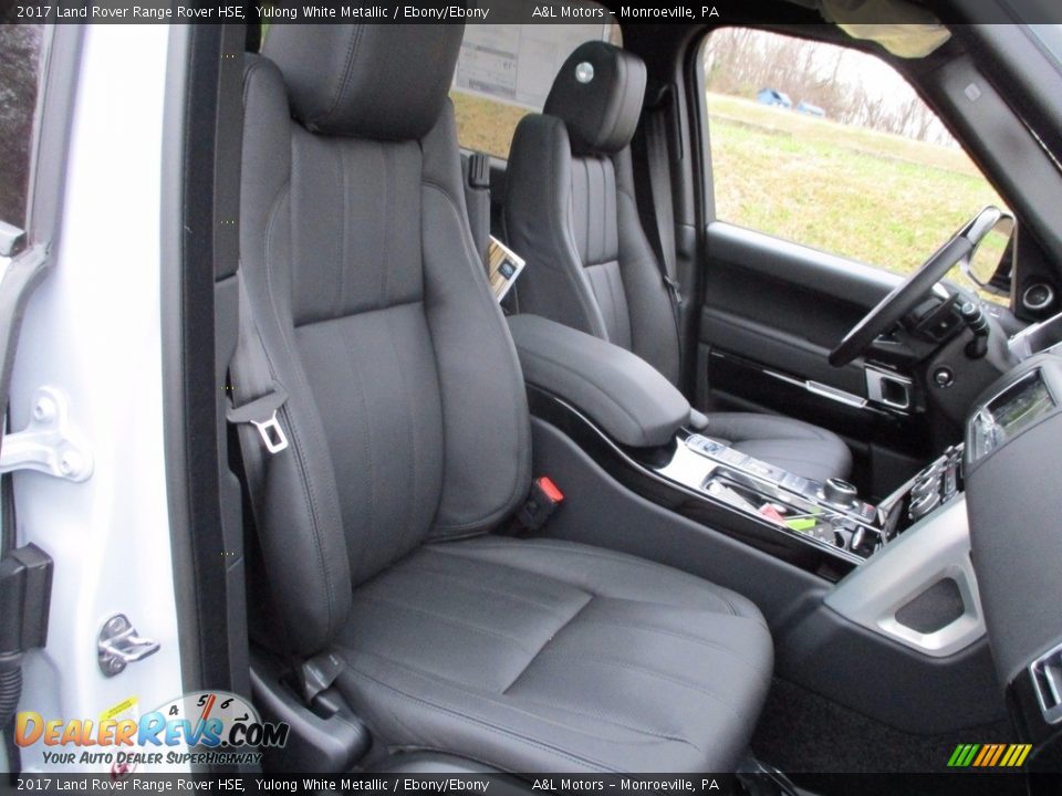 2017 Land Rover Range Rover HSE Yulong White Metallic / Ebony/Ebony Photo #11
