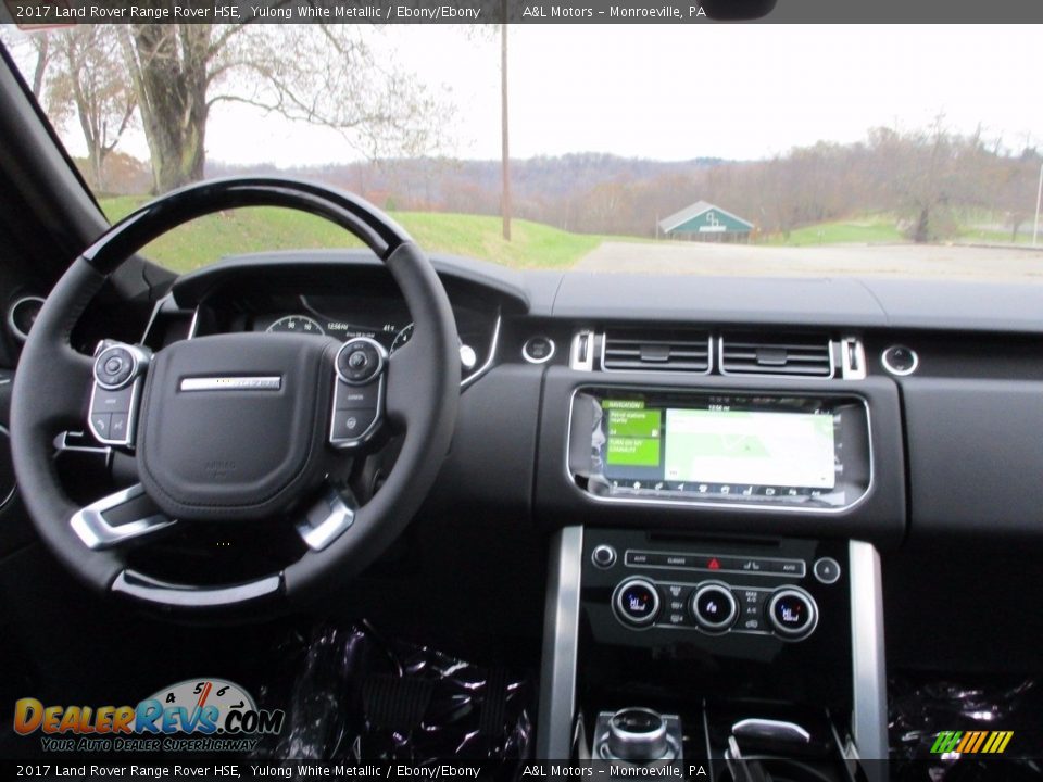 2017 Land Rover Range Rover HSE Yulong White Metallic / Ebony/Ebony Photo #13