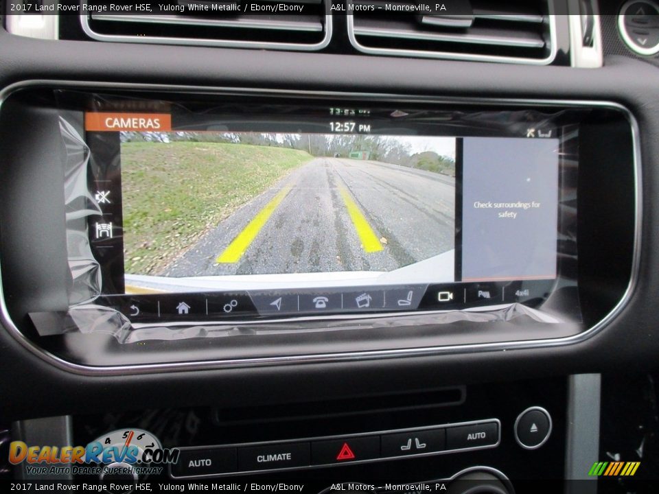 2017 Land Rover Range Rover HSE Yulong White Metallic / Ebony/Ebony Photo #17