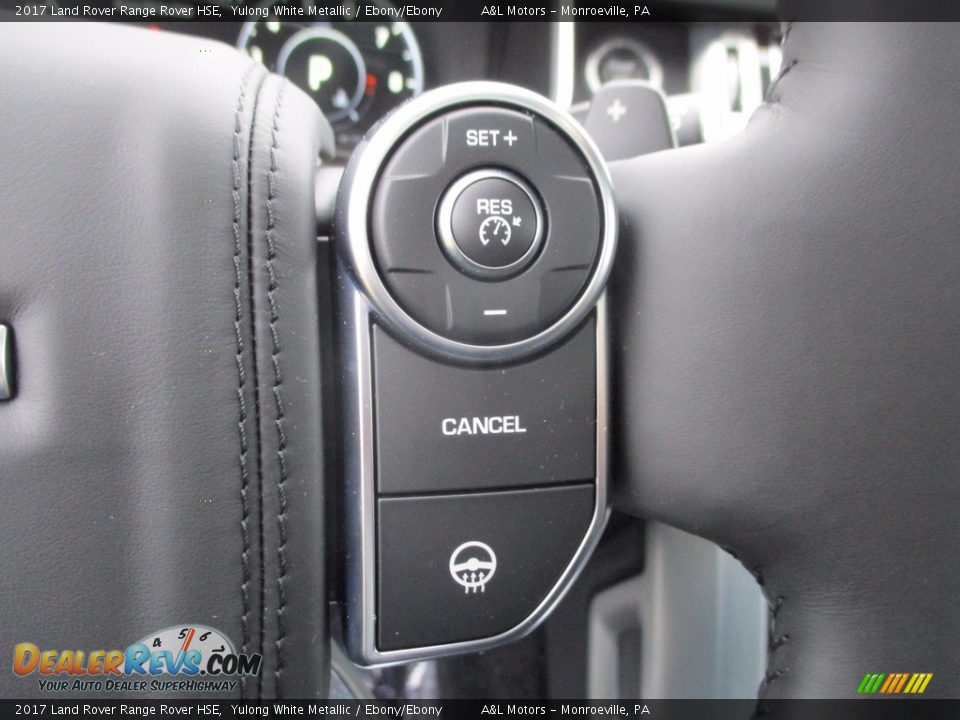 2017 Land Rover Range Rover HSE Yulong White Metallic / Ebony/Ebony Photo #18