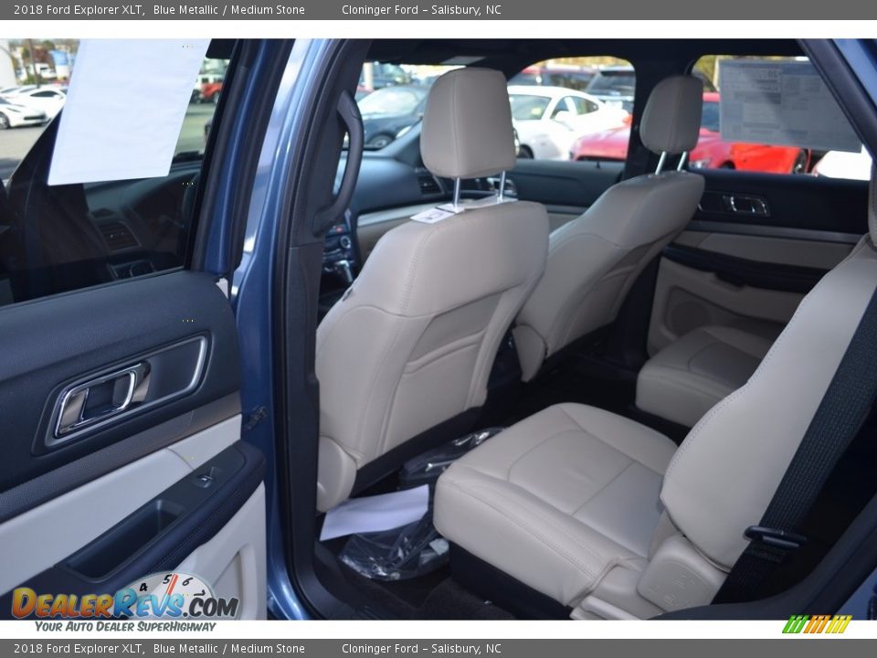 Rear Seat of 2018 Ford Explorer XLT Photo #8