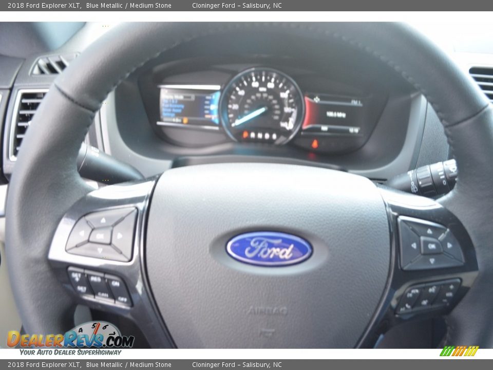 2018 Ford Explorer XLT Steering Wheel Photo #20