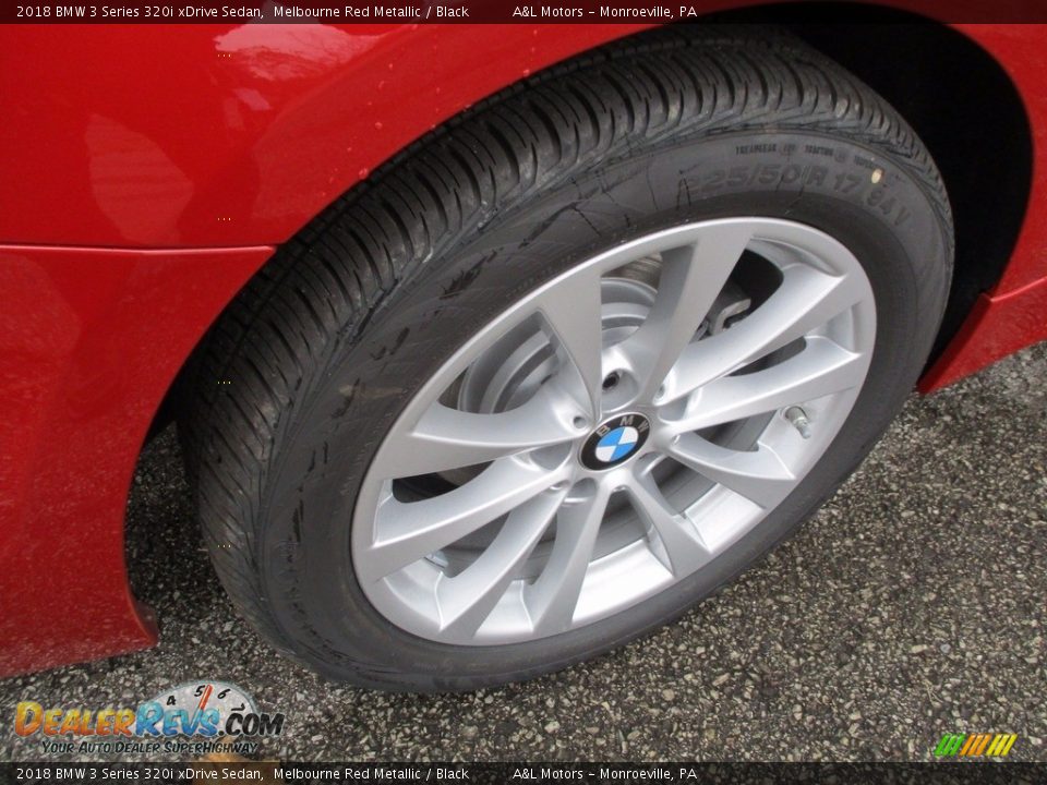 2018 BMW 3 Series 320i xDrive Sedan Melbourne Red Metallic / Black Photo #5