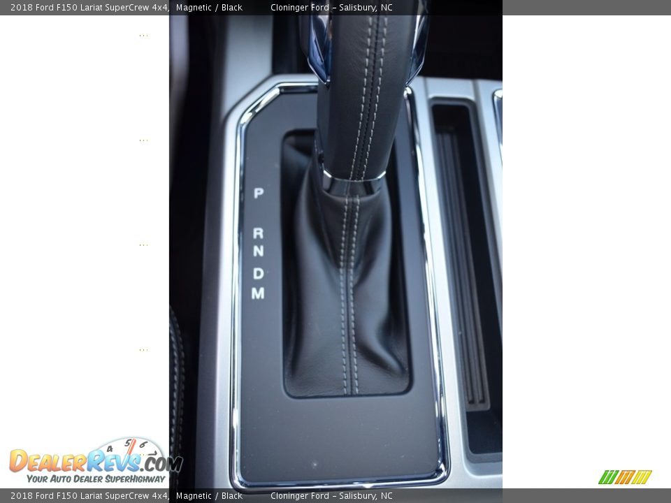 2018 Ford F150 Lariat SuperCrew 4x4 Magnetic / Black Photo #18