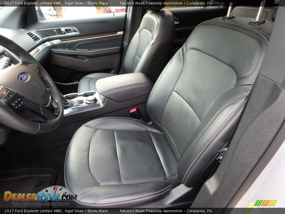 Front Seat of 2017 Ford Explorer Limited 4WD Photo #16