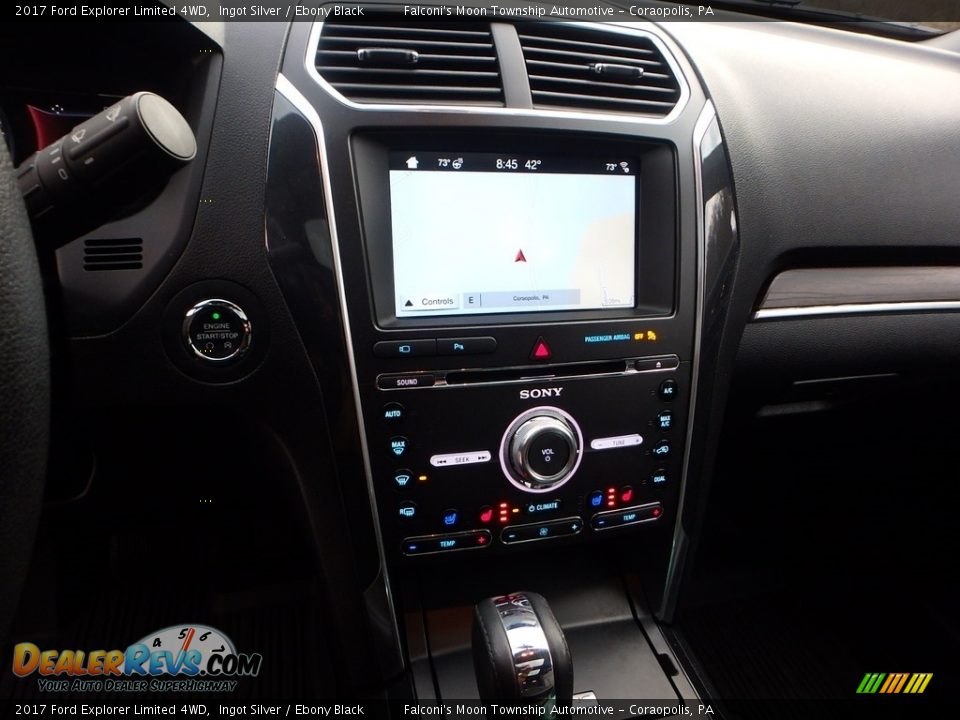 Controls of 2017 Ford Explorer Limited 4WD Photo #22