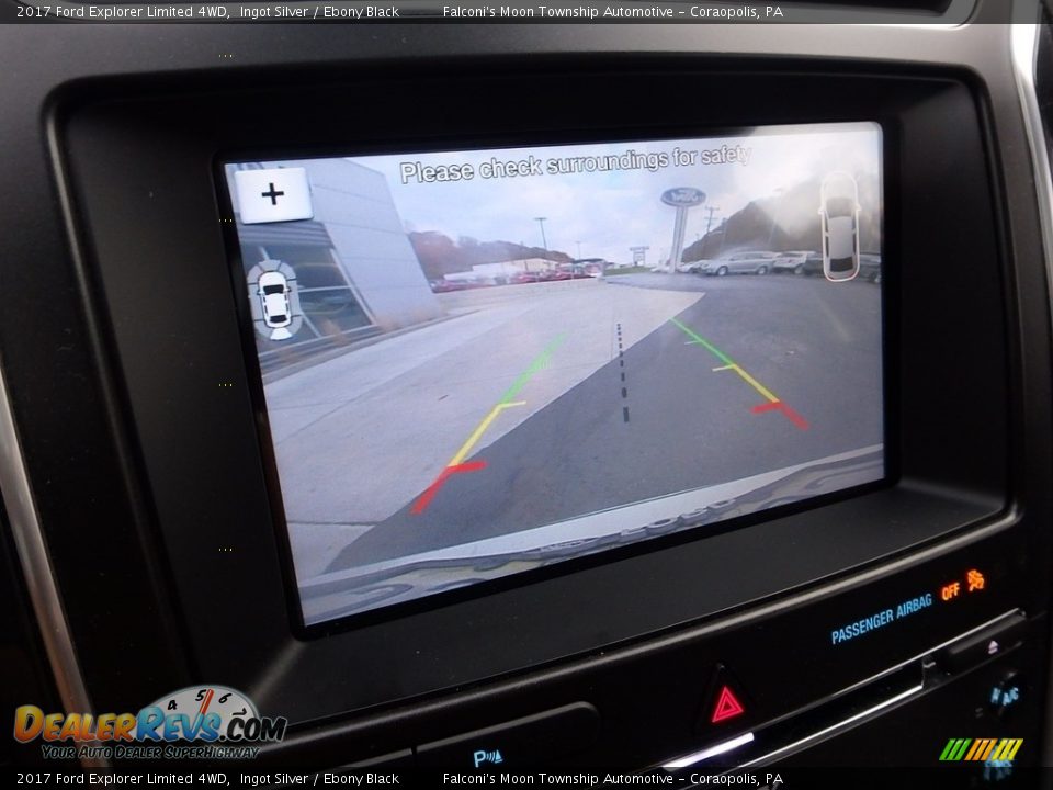 2017 Ford Explorer Limited 4WD Ingot Silver / Ebony Black Photo #25