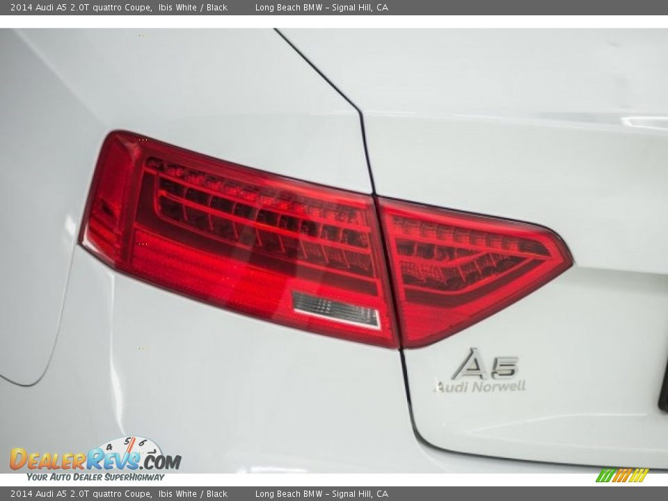 2014 Audi A5 2.0T quattro Coupe Ibis White / Black Photo #7