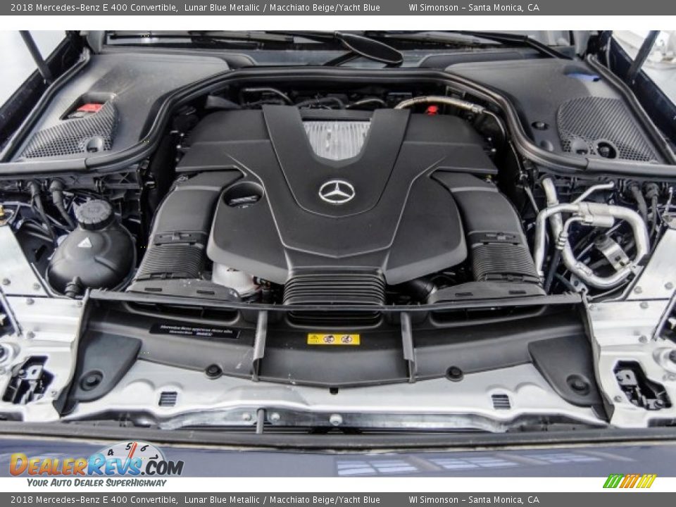 2018 Mercedes-Benz E 400 Convertible 3.0 Liter Turbocharged DOHC 24-Valve VVT V6 Engine Photo #8