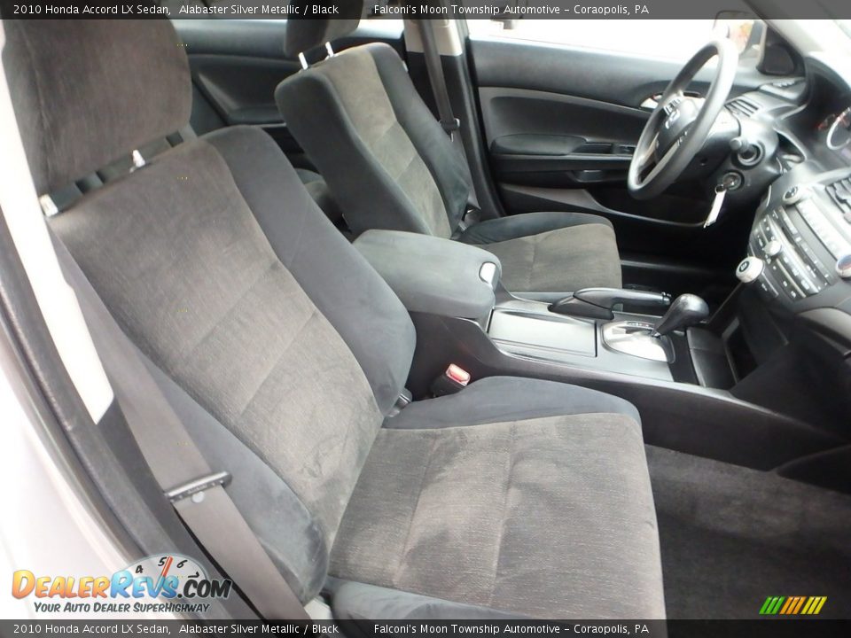 2010 Honda Accord LX Sedan Alabaster Silver Metallic / Black Photo #10
