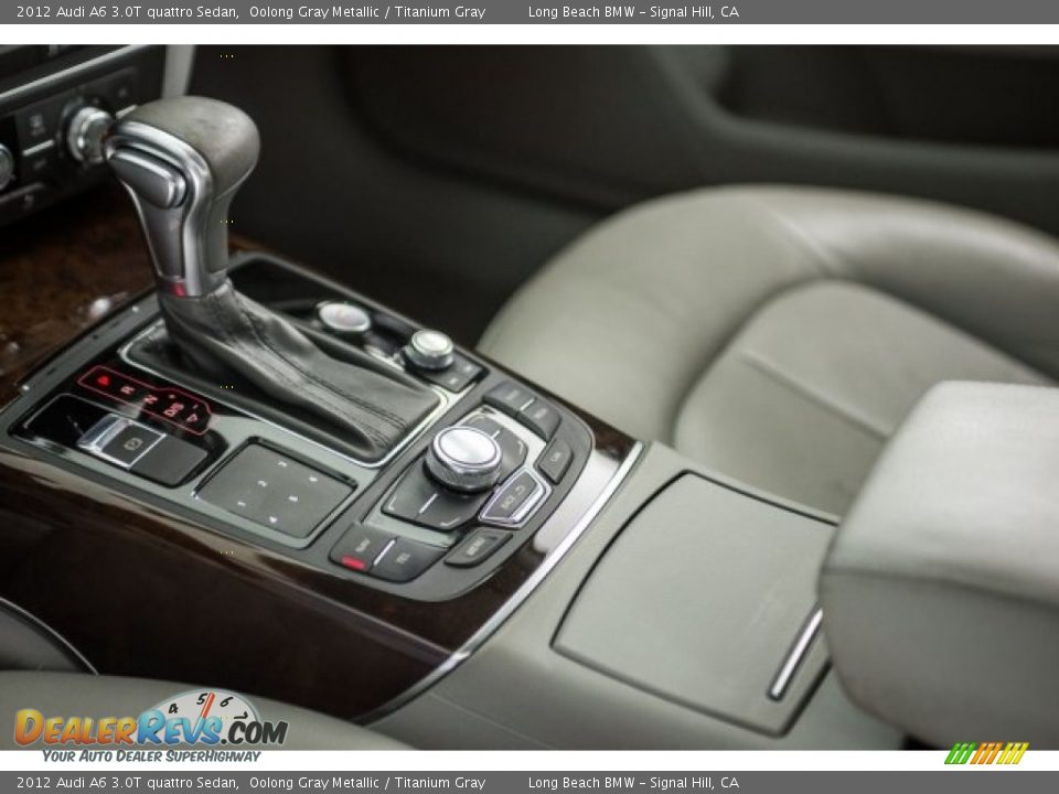 2012 Audi A6 3.0T quattro Sedan Oolong Gray Metallic / Titanium Gray Photo #16