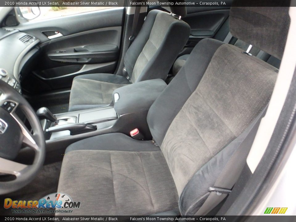 2010 Honda Accord LX Sedan Alabaster Silver Metallic / Black Photo #15