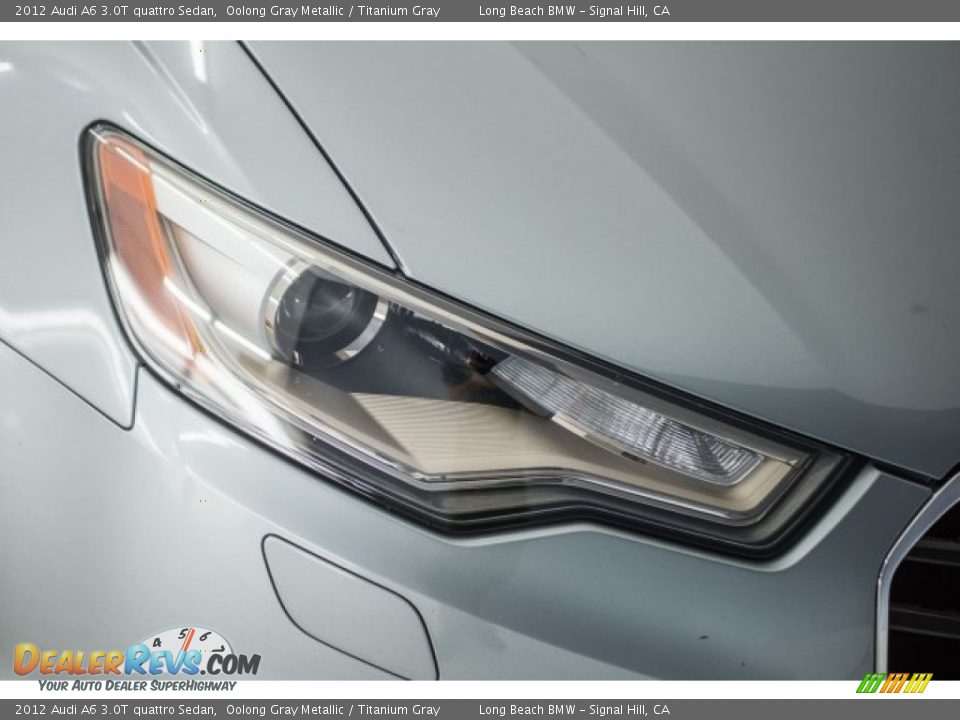 2012 Audi A6 3.0T quattro Sedan Oolong Gray Metallic / Titanium Gray Photo #24