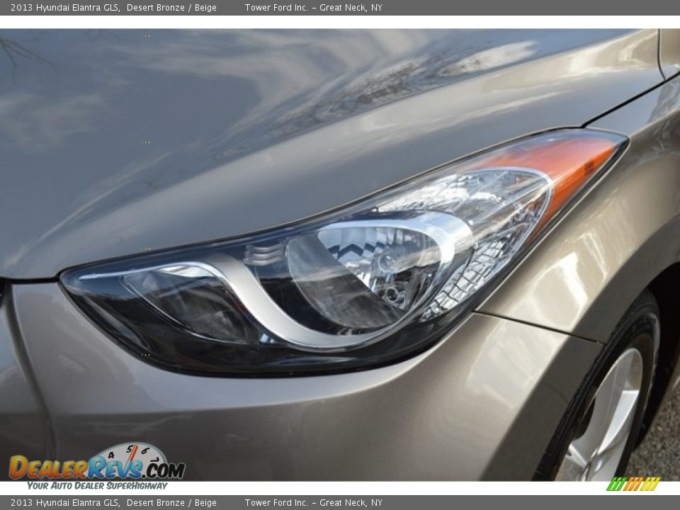 2013 Hyundai Elantra GLS Desert Bronze / Beige Photo #8