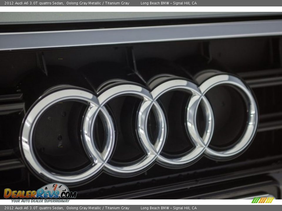 2012 Audi A6 3.0T quattro Sedan Oolong Gray Metallic / Titanium Gray Photo #25