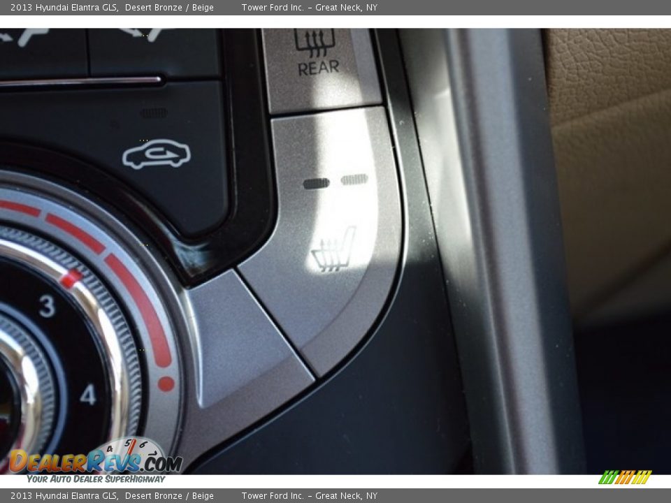 2013 Hyundai Elantra GLS Desert Bronze / Beige Photo #23