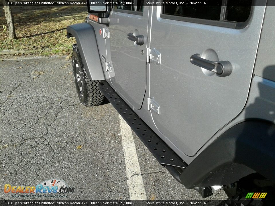 2018 Jeep Wrangler Unlimited Rubicon Recon 4x4 Billet Silver Metallic / Black Photo #32