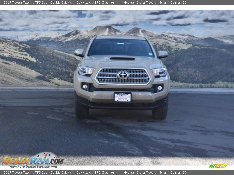 2017 Toyota Tacoma TRD Sport Double Cab 4x4 Quicksand / TRD Graphite Photo #2