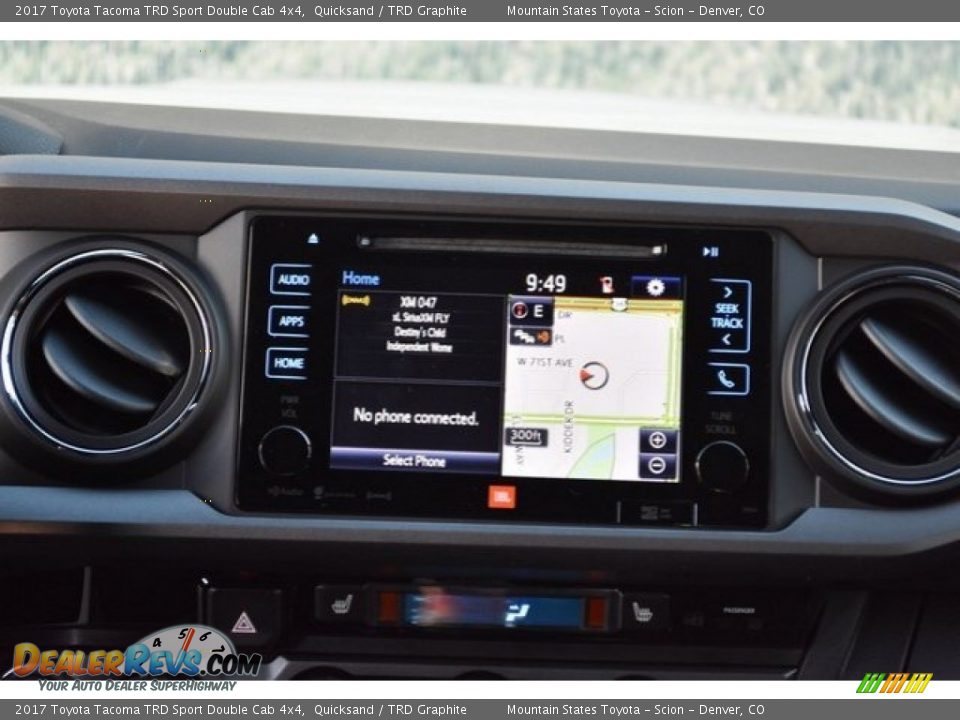 2017 Toyota Tacoma TRD Sport Double Cab 4x4 Quicksand / TRD Graphite Photo #6