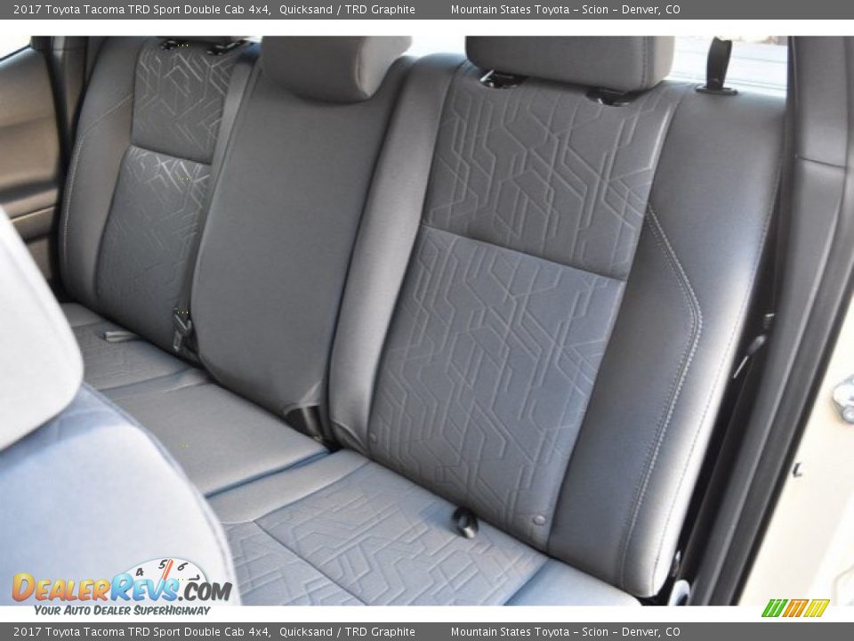 2017 Toyota Tacoma TRD Sport Double Cab 4x4 Quicksand / TRD Graphite Photo #7