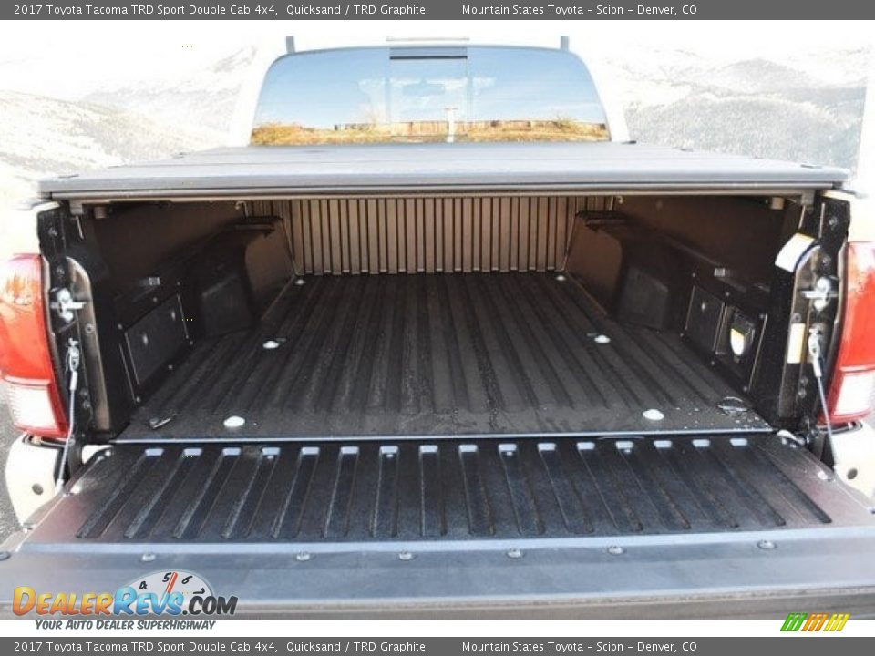2017 Toyota Tacoma TRD Sport Double Cab 4x4 Quicksand / TRD Graphite Photo #8