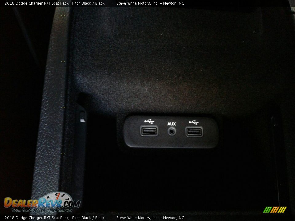 2018 Dodge Charger R/T Scat Pack Pitch Black / Black Photo #27