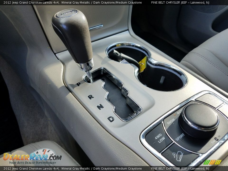 2012 Jeep Grand Cherokee Laredo 4x4 Mineral Gray Metallic / Dark Graystone/Medium Graystone Photo #16