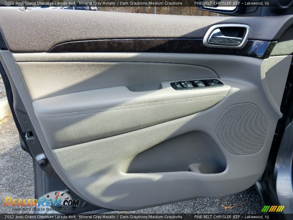 2012 Jeep Grand Cherokee Laredo 4x4 Mineral Gray Metallic / Dark Graystone/Medium Graystone Photo #21