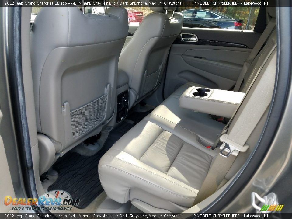 2012 Jeep Grand Cherokee Laredo 4x4 Mineral Gray Metallic / Dark Graystone/Medium Graystone Photo #23