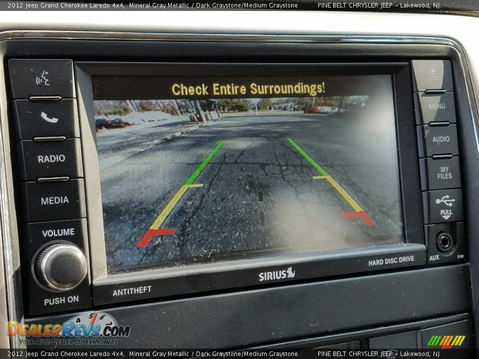 2012 Jeep Grand Cherokee Laredo 4x4 Mineral Gray Metallic / Dark Graystone/Medium Graystone Photo #26