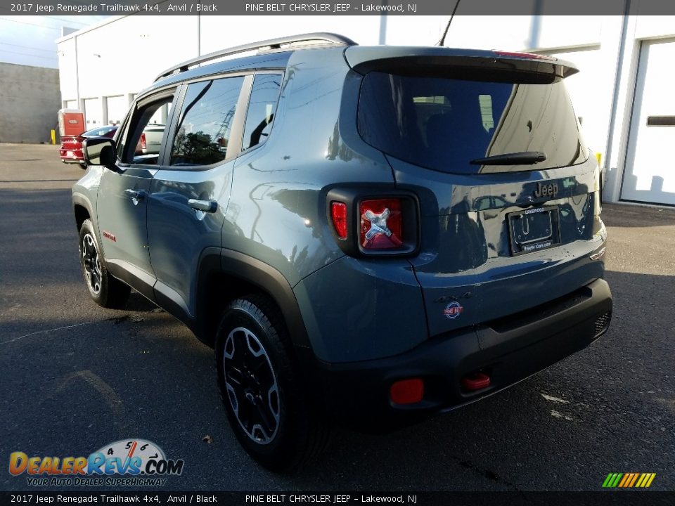 2017 Jeep Renegade Trailhawk 4x4 Anvil / Black Photo #4