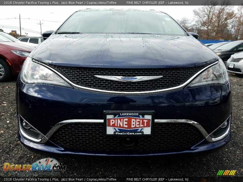 2018 Chrysler Pacifica Touring L Plus Jazz Blue Pearl / Cognac/Alloy/Toffee Photo #2