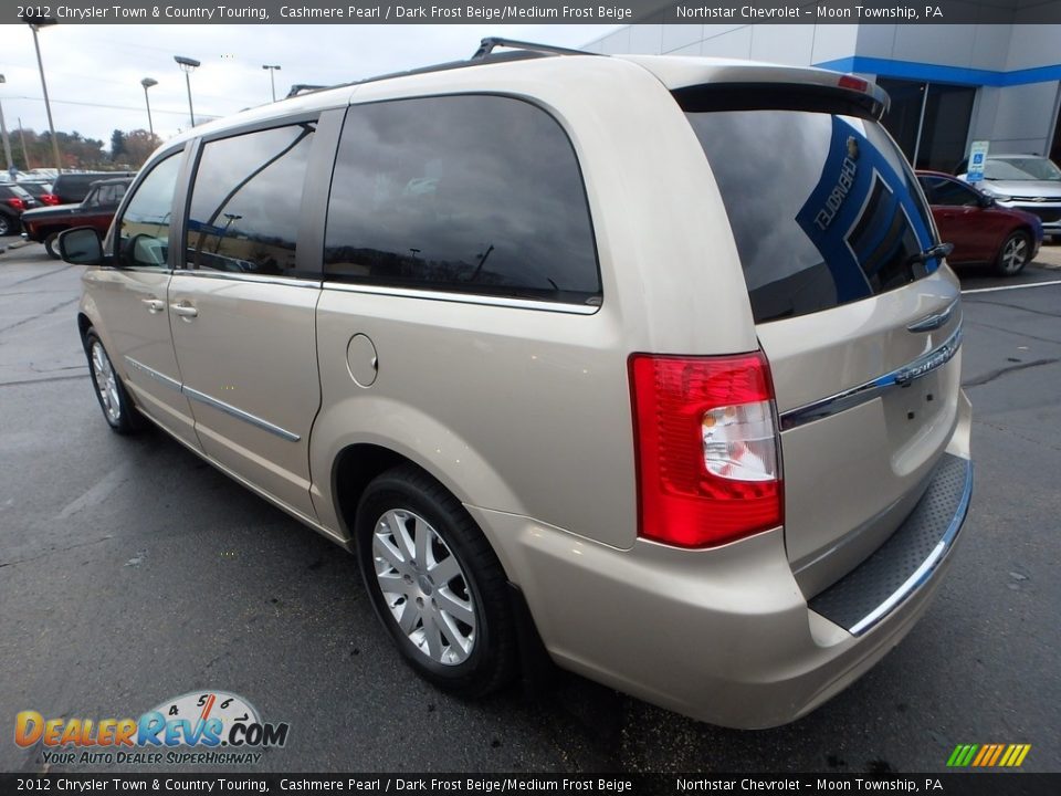 2012 Chrysler Town & Country Touring Cashmere Pearl / Dark Frost Beige/Medium Frost Beige Photo #4