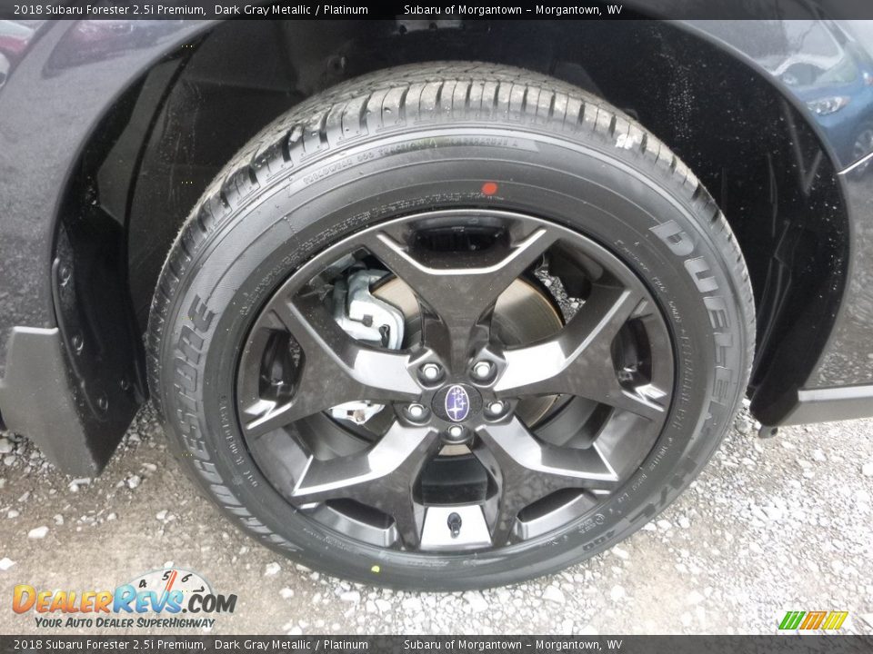 2018 Subaru Forester 2.5i Premium Dark Gray Metallic / Platinum Photo #2