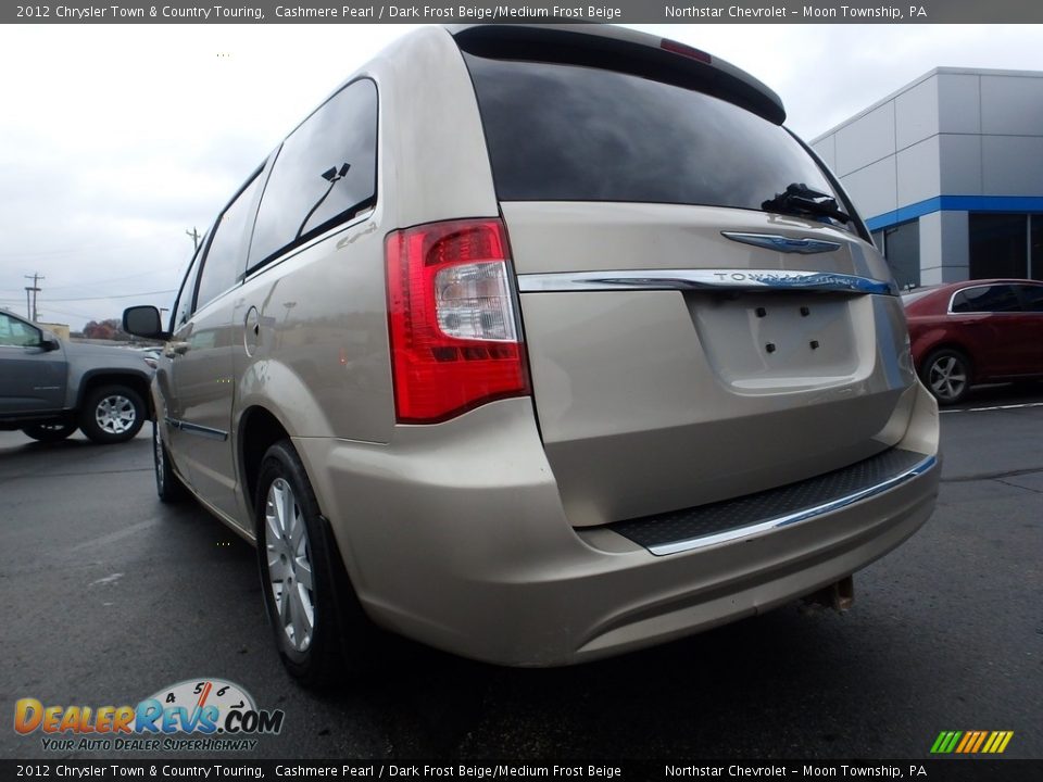 2012 Chrysler Town & Country Touring Cashmere Pearl / Dark Frost Beige/Medium Frost Beige Photo #5