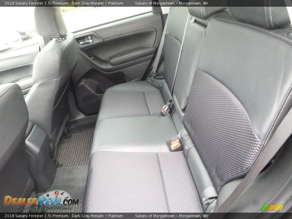 2018 Subaru Forester 2.5i Premium Dark Gray Metallic / Platinum Photo #7