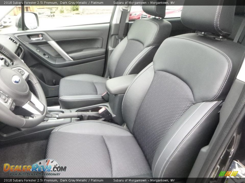 2018 Subaru Forester 2.5i Premium Dark Gray Metallic / Platinum Photo #9