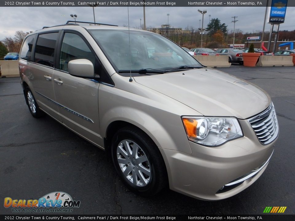 2012 Chrysler Town & Country Touring Cashmere Pearl / Dark Frost Beige/Medium Frost Beige Photo #11