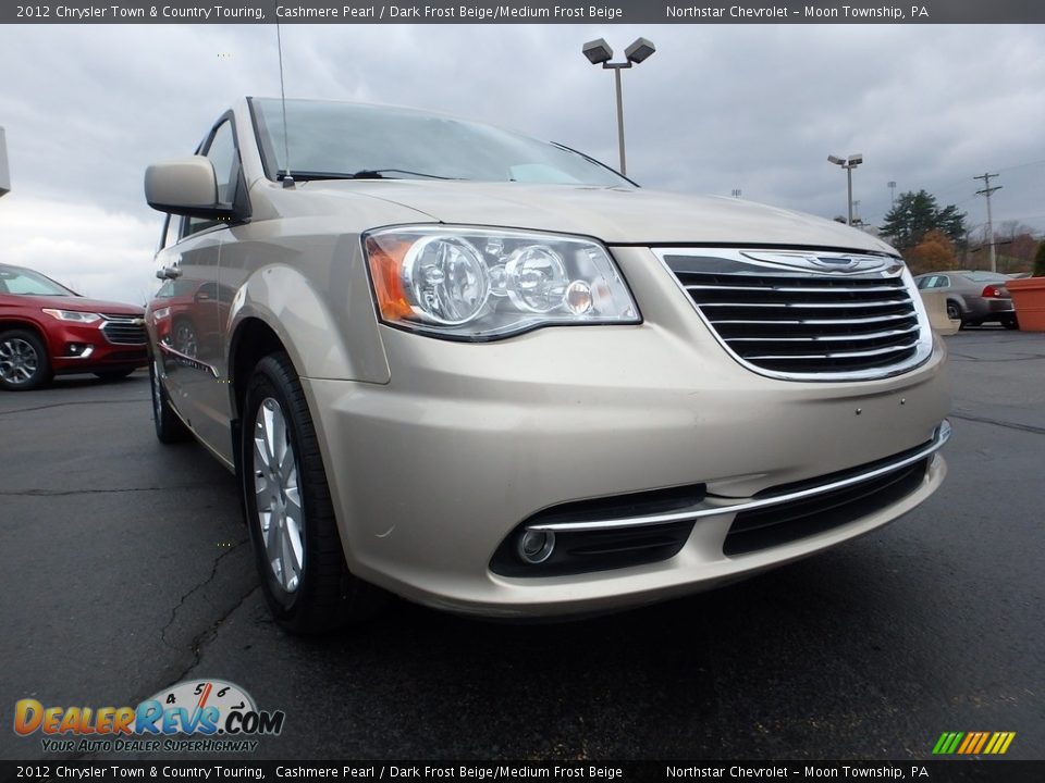 2012 Chrysler Town & Country Touring Cashmere Pearl / Dark Frost Beige/Medium Frost Beige Photo #12
