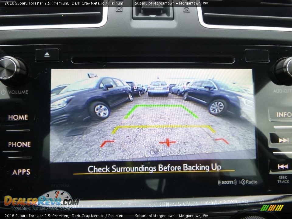 2018 Subaru Forester 2.5i Premium Dark Gray Metallic / Platinum Photo #13