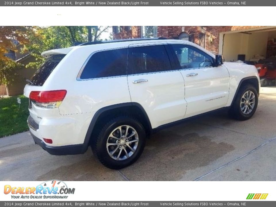 2014 Jeep Grand Cherokee Limited 4x4 Bright White / New Zealand Black/Light Frost Photo #10