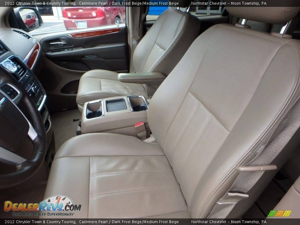 2012 Chrysler Town & Country Touring Cashmere Pearl / Dark Frost Beige/Medium Frost Beige Photo #20