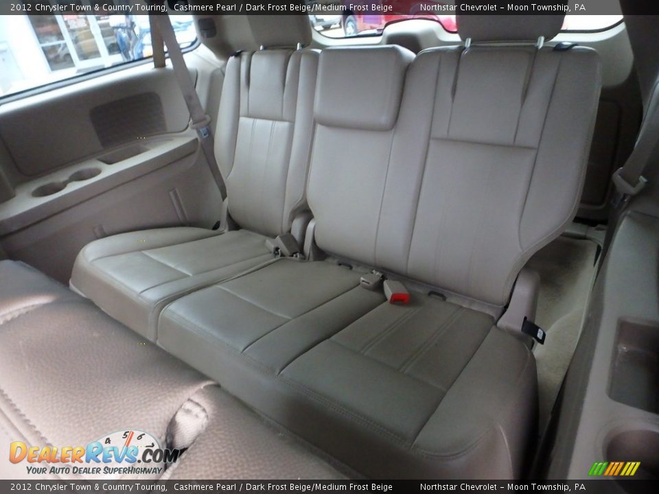 2012 Chrysler Town & Country Touring Cashmere Pearl / Dark Frost Beige/Medium Frost Beige Photo #22