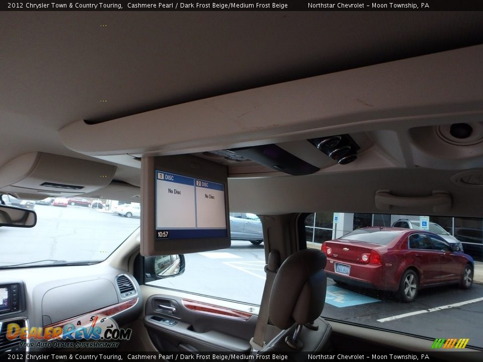 2012 Chrysler Town & Country Touring Cashmere Pearl / Dark Frost Beige/Medium Frost Beige Photo #23