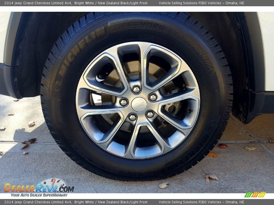 2014 Jeep Grand Cherokee Limited 4x4 Bright White / New Zealand Black/Light Frost Photo #15