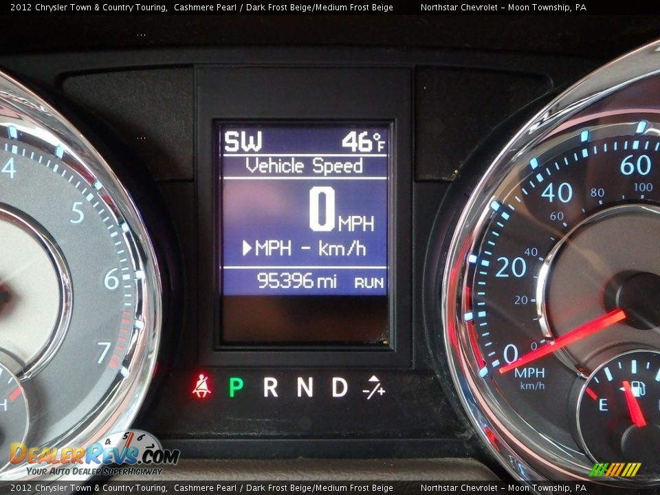 2012 Chrysler Town & Country Touring Cashmere Pearl / Dark Frost Beige/Medium Frost Beige Photo #29