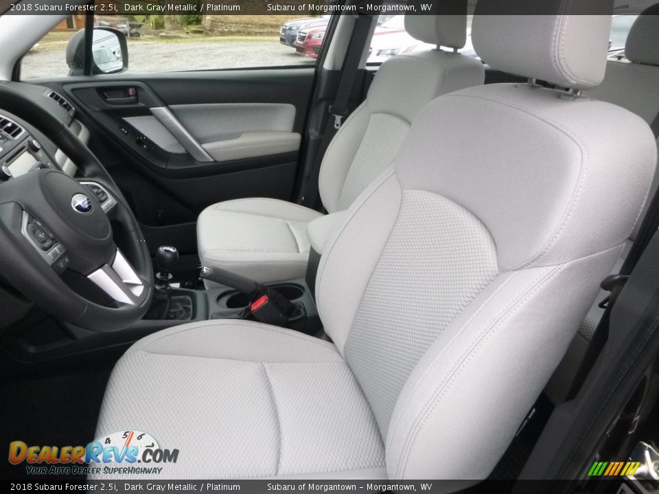 Front Seat of 2018 Subaru Forester 2.5i Photo #15