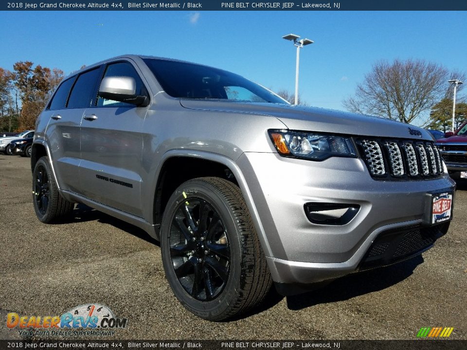 2018 Jeep Grand Cherokee Altitude 4x4 Billet Silver Metallic / Black Photo #1