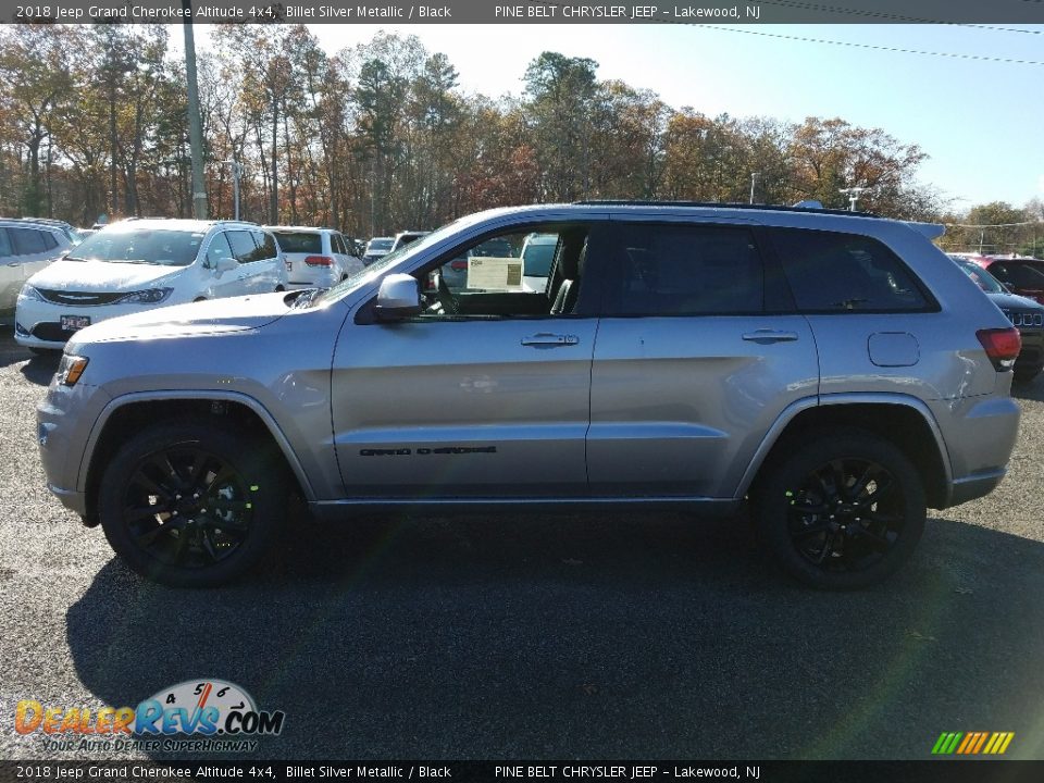 2018 Jeep Grand Cherokee Altitude 4x4 Billet Silver Metallic / Black Photo #3